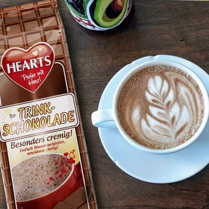 Гарячий шоколад Hearts Trink-Schokolade, 1кг - 