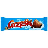 Вафлі Grzeski в молочному шоколаді, 36 г