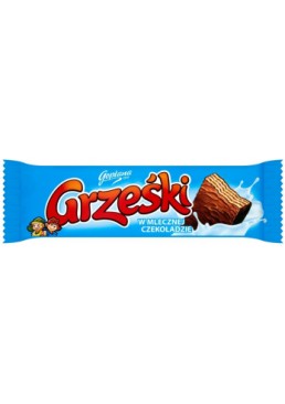 Вафли Grzeski  в молочном шоколаде, 36 г