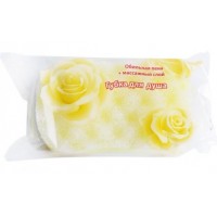 Губка банна Freshness жовта, 1 шт