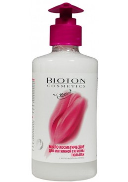 Мило для інтимної гігієни Bioton Cosmetics Nature Тюльпан, 300 мл