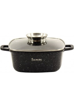 Кастрюля алюминиевая Zauberg 1226-BL индукционная, 5.4 л