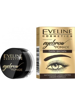 Помада для бровей Eveline Cosmetics Темно коричневый, 4 г