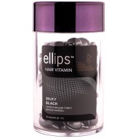 Витамины для волос Ellips Шелковая ночь с Про-Кератиновым комплексом, 50 шт