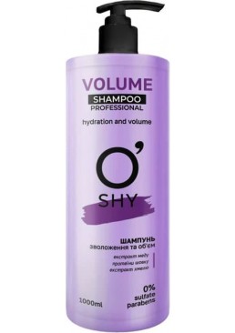Шампунь O'Shy Volume Увлажнение и объем, 1 л