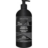 Чоловічий шампунь-гель для душу Bioton Cosmetics Spa Aroma Men грейпфрут і бергамот, 750 мл