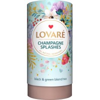 Чай черный и зеленый Lovare Брызги шампанского, 80 г