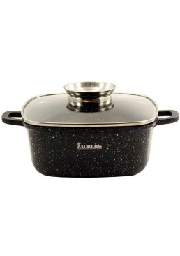 Кастрюля алюминиевая Zauberg 1222-BL индукционная, 3.5 л