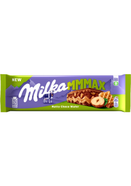 Молочний шоколад Milka Nutty Choco Wafer, 270 г