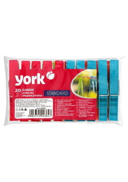 Прищіпки для білизни York Standard, 20 шт