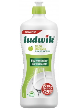 Бальзам для миття посуду Ludwik Зелене яблуко, 900 мл