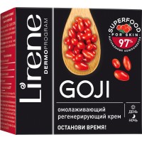 Крем для обличчя Lirene Superfood Регенеруючий з Годжі, 50 мл