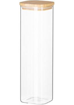 Банка для зберігання Ardesto Fresh, квадратна, 1300 мл
