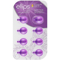 Витамины для волос Ellips Hair Vitamin Сияние цвета с экстрактом подсолнуха, 8 шт