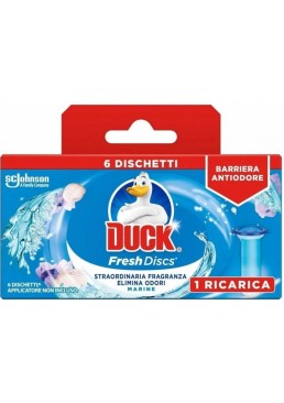 Диски для унитаза Морская свежесть Duck, 6 шт