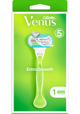 Станок для бритья женский Venus Extra Smooth Embrace с 1 сменным картриджем 