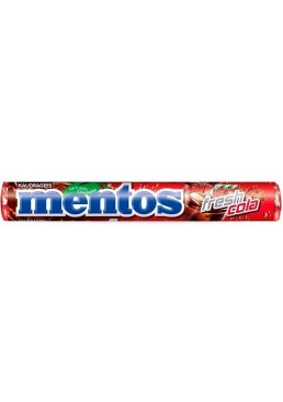 Драже жевательное Mentos со вкусом Кола, 37.5 г