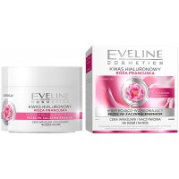 Активно омолоджуючий крем Eveline Cosmetics Гіалуронова кислота та Французька троянда, 50 мл
