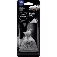 Ароматизатор полімерний Aroma Car Fresh Bag Чорний, 12 г