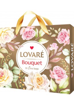 Колекція чаю Lovare Bouquet 6 видів по 5 шт.