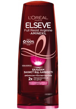 Бальзам L'Oreal Paris Elseve Аргінін + Амінексил для ослабленого волосся, 200 мл
