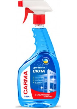 Засіб Carma для миття скла, 740 мл