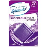 Таблетка для бачка унітазу WC COLOUR Лаванда, 1 шт