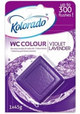 Таблетка для бачка унитаза WC COLOUR Лаванда, 1 шт