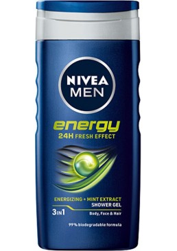 Гель для душу Nivea Men Active Energy, 250 мл