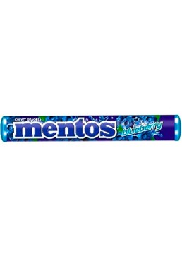 Драже жевательное Mentos со вкусом Черники, 37.5 г
