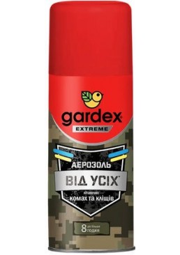 Средство Gardex Extreme Military от насекомых и клещей, 125 мл