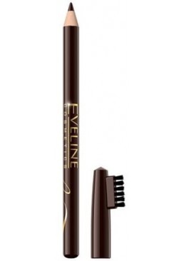 Карандаш для бровей Eveline Eyebrow Pencil Средний коричневый, 4 г