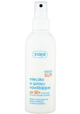 Солнцезащитное увлажняющее молочко Ziaja Sopot Sun SPF50+,170 мл