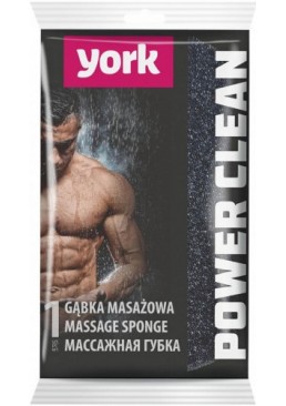 Губка для ванни масажна York Motyl Men, 1 шт