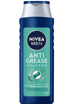 Мужской шампунь Nivea Men Anti Grease, 400 мл