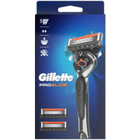 Станок для бритья Gillette Fusion Proglide Flex Ball с 2 сменными кассетами 