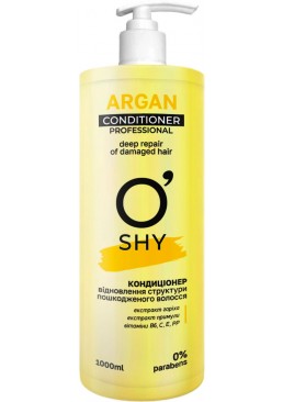 Кондиціонер для волосся O'Shy Argan Відновлення структури пошкодженого волосся, 1 л