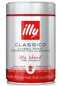  Кофе illy Classico для турки, гейзерной кофеварки, 250 г