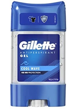 Гелевий дезодорант-антиперспірант Gillette Cool Wave, 70 мл
