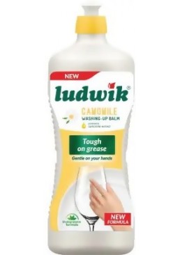 Бальзам для миття посуду Ludwik Ромашка, 900 мл