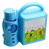 Бутербродниця дитяча з пляшечкою Akay plastik, 22х9х21 см