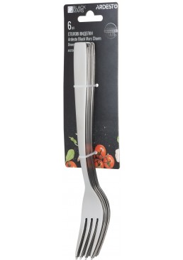 Набір столових виделок Ardesto Black Mars Charm AR0706CF, 6 шт