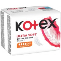 Прокладки Kotex Ultra Soft Normal 4 краплі 10шт.