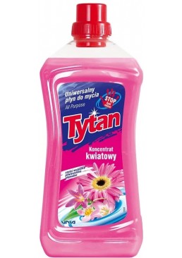 Универсальное моющее средство Tytan Цветы, 1 л