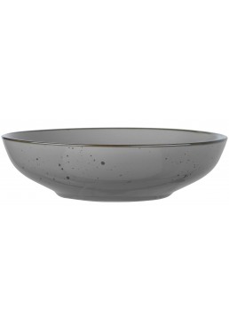 Тарілка супова Ardesto Bagheria 20 см, Grey AR2920GREY, 1 шт