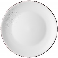 Тарілка обідня Ardesto Lucca, 26 см, Winter white AR2926WMC