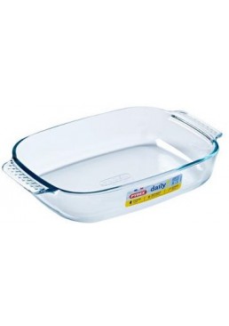 Форма скляна Pyrex Daily прямокутна 1.9л, 30*19*6 см