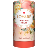 Чай чорний Lovare Пристрасний фрукт, 80 г