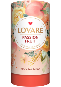 Чай чорний Lovare Пристрасний фрукт, 80 г