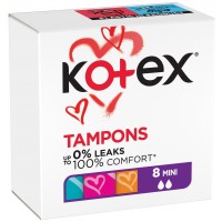 Тампони Кotex Mini, 8 шт